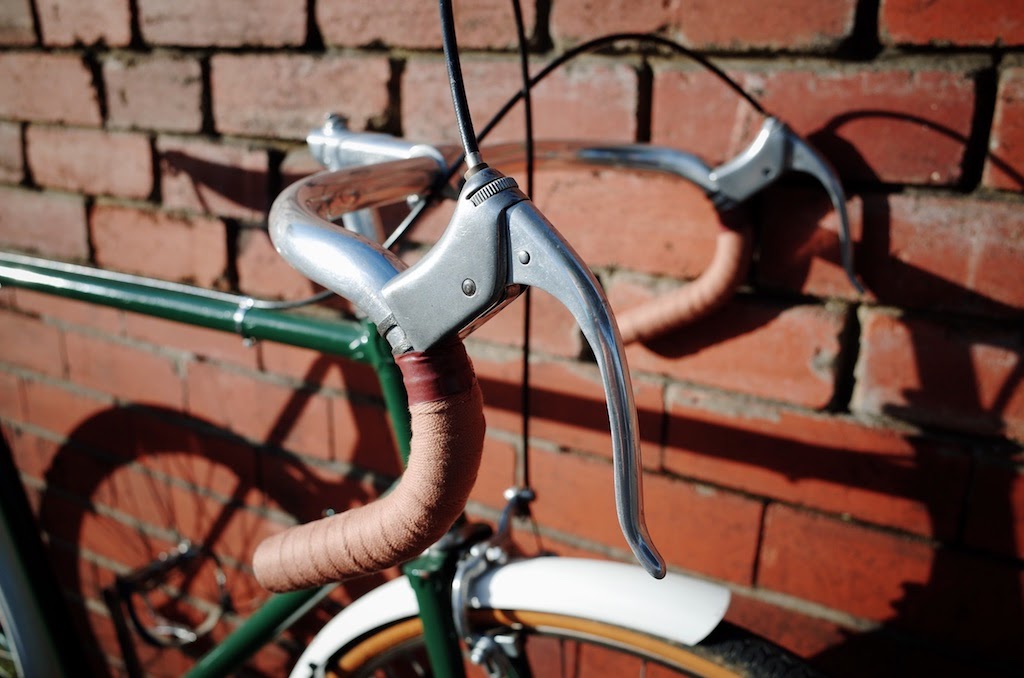 Handlebars and brake levers